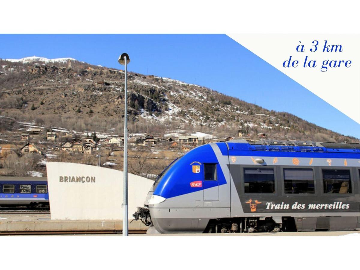 La Ruinée Appartement chaleureux à proximité des pistes et commodités Briançon Exterior foto